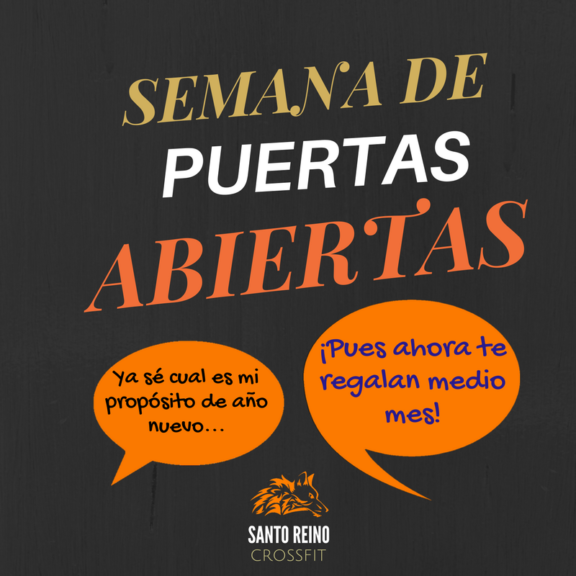 Jornada Puertas Abiertas 2017. Crossfit Santo Reino de Jaén